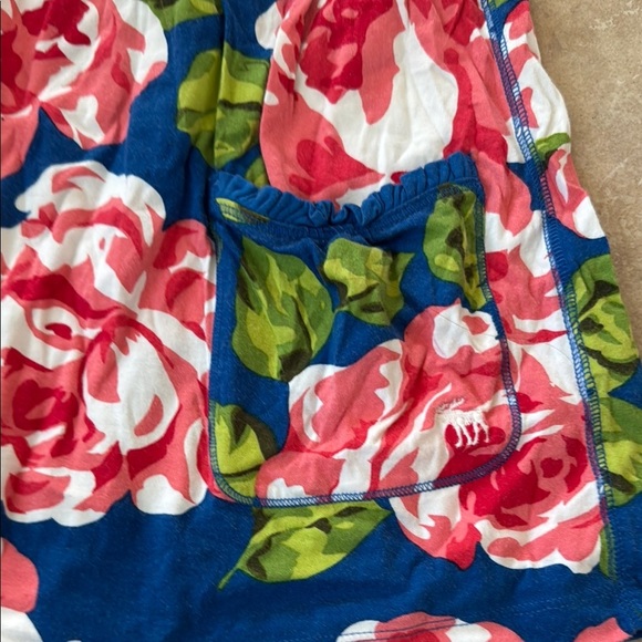 Abercrombie & Fitch Blue and Pink Strapless Sundress - Picture 5 of 5